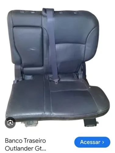BANCO DE COURO OUTLANDER 2016 a 2020 