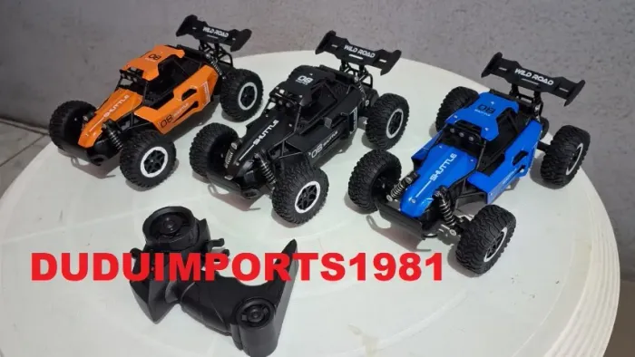 NOVO - Carro Carrinho de Controle Remoto Off-road com Leds