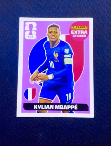 KVLIAN MBAPPÉ LILÁS figurinha da copa do mundo de 2026