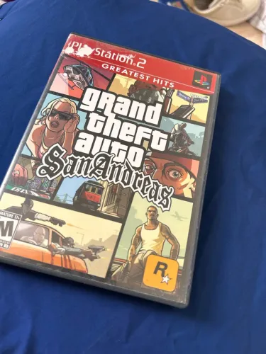 Jogo GTA San Andreas PS2 - Original Completo Com Mapa (CIB)