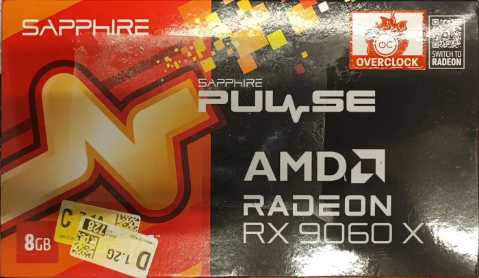 [OPORTUNIDADE] Placa de Vídeo Sapphire AMD Radeon RX 9060 XT 8GB - (NOVA E LACRADA)