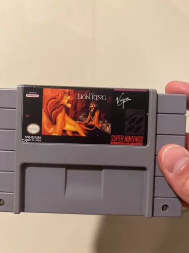 Cartucho original rei leão super Nintendo