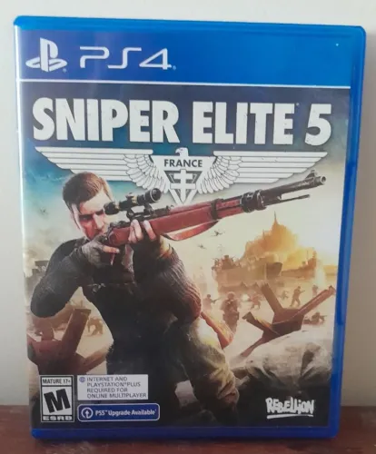 Sniper Elite 5 Jogo Ps4 Mídia Física Usado Original