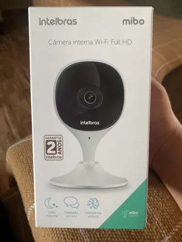 Câmera interna Wifi full Hd mibo intelbras