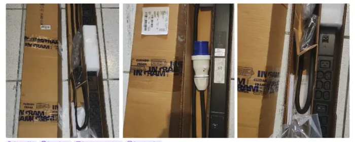 Extensor Mecanico Regua Rackr Apc Ap8853 2gb, Metered, Z tamanho G