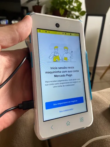Máquina de cartão Point Smart Mercado Pago