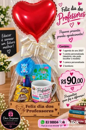 Kit para o dia dos professores