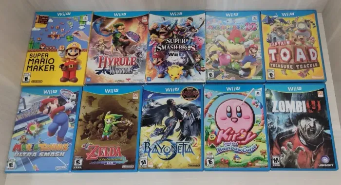 Jogos Nintendo Wii U Originais Novos e Usados - Preços na Descrição