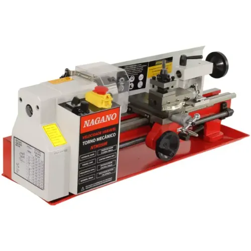 Torno Mecânico 350mm 550w Monofásico 220v 60hz - E036804