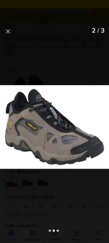 Tênis Timberland Aventura Feminino n 34