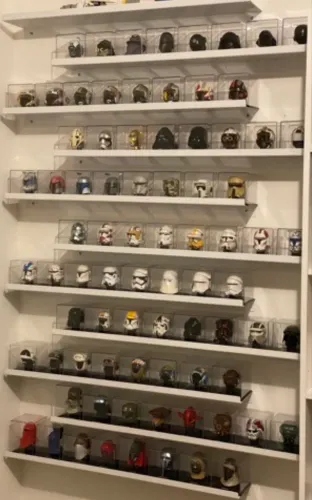 Coleção COMPLETA 80 Capacetes de Star Wars Planeta Deagostini