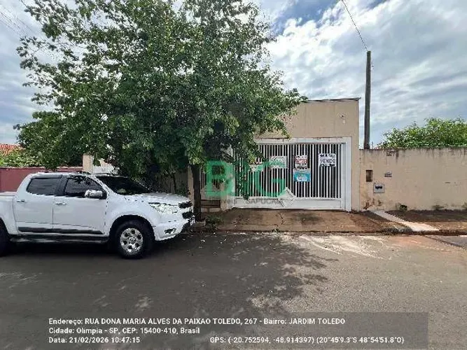 Casa com 2 dormitórios à venda, 117 m² por R$ 293.164,58 - Jardim Toledo - Olímpia/SP
