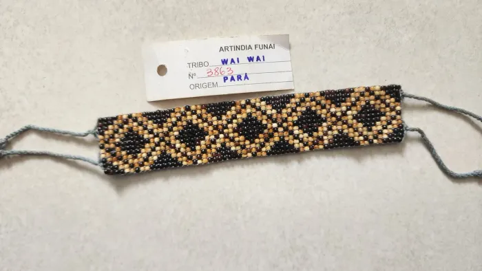 Pulseira arte indigena (Colecionador)