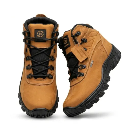 Bota de Segurança Profissional Master Boots Adventure C.A e Bico de PVC Palmilha Espumada