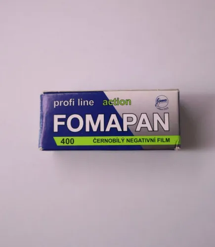 Filme fotográfico Fomapan 400 120mm