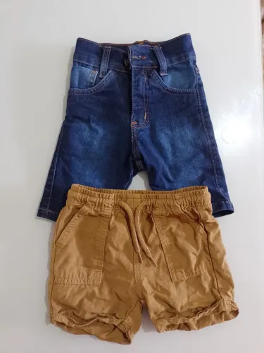 Bermudas infantis masculina 