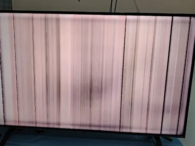 Smart Tv 50NANO75SQA de 50 polegadas, com defeito.