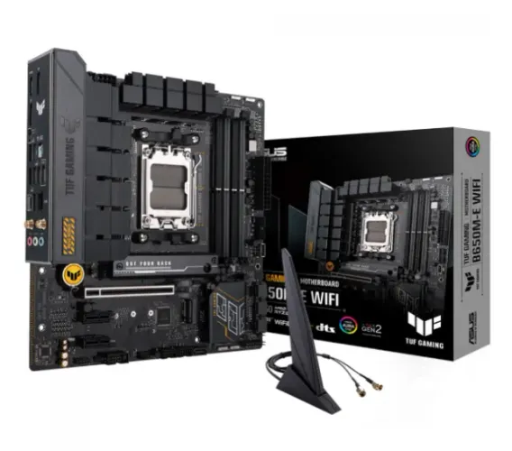 Placa mãe am5 b650m-e wifi asus tuf gaming