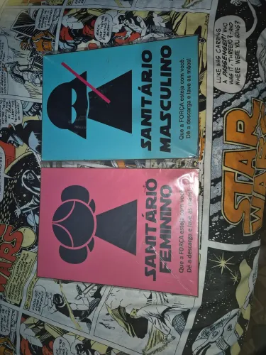Placas para banheiro Star Wars 