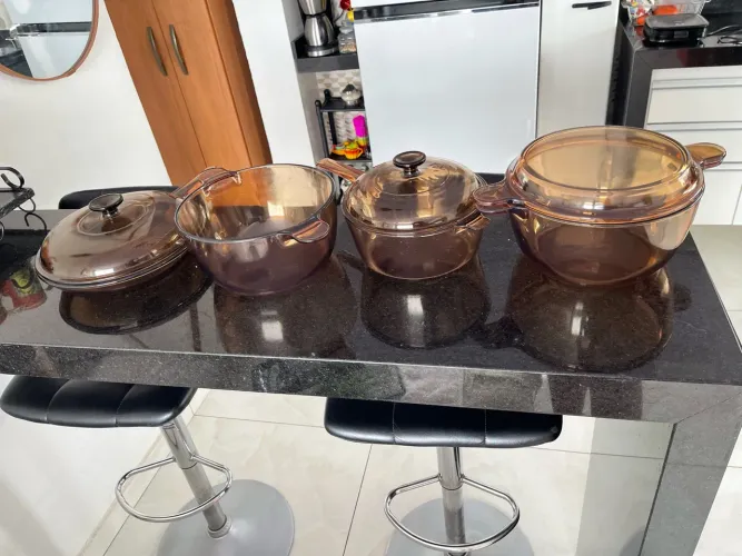 Panela de vidro Vision