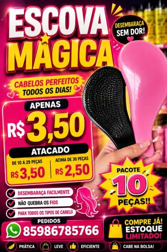 Escova mágica