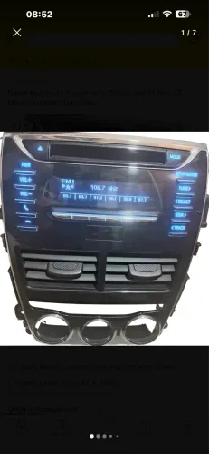 Rádio Multimídia Toyota Yaris 86120-0da70 