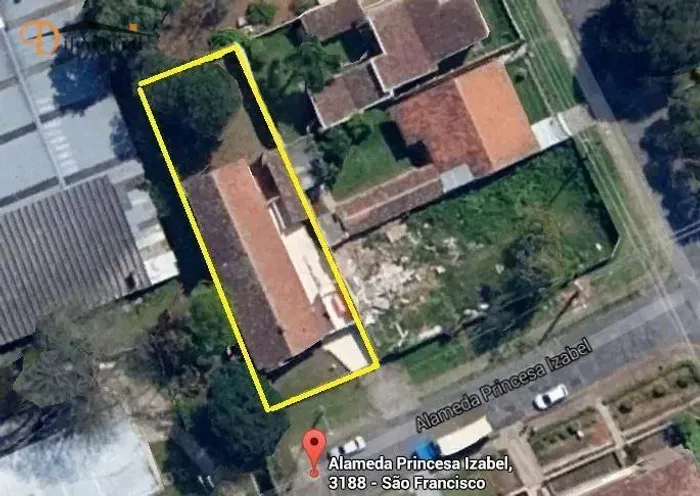 Terreno à venda, 571 m² por R$ 1.900.000,00 - Bigorrilho - Curitiba/PR