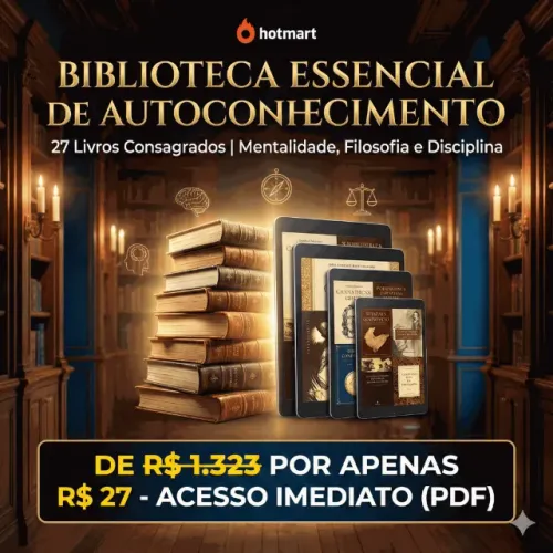 Kit com 27 livros de filosofia