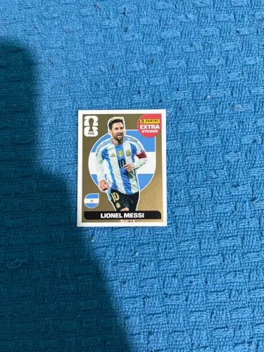 Figurinha legend Lionel Messi gold,copa do mundo 2026