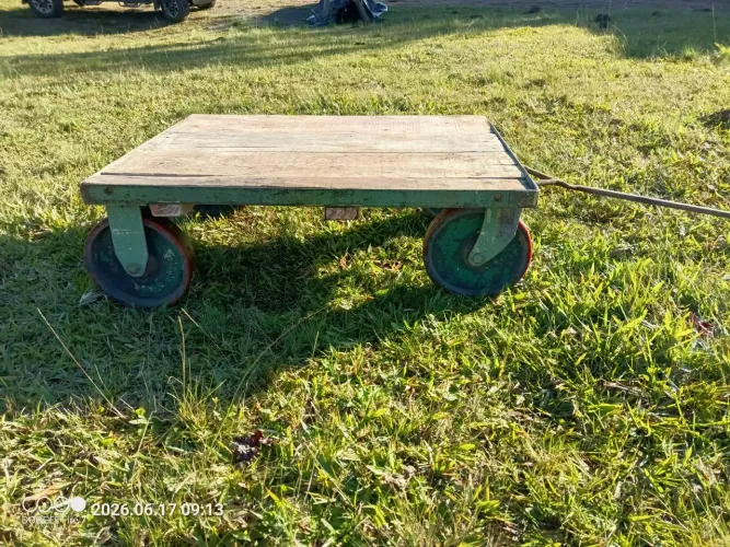 Carrinho plataforma 4rodas