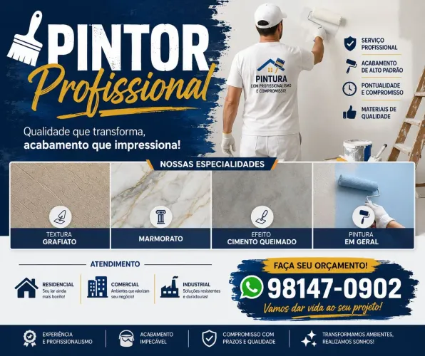 Pintor disponível