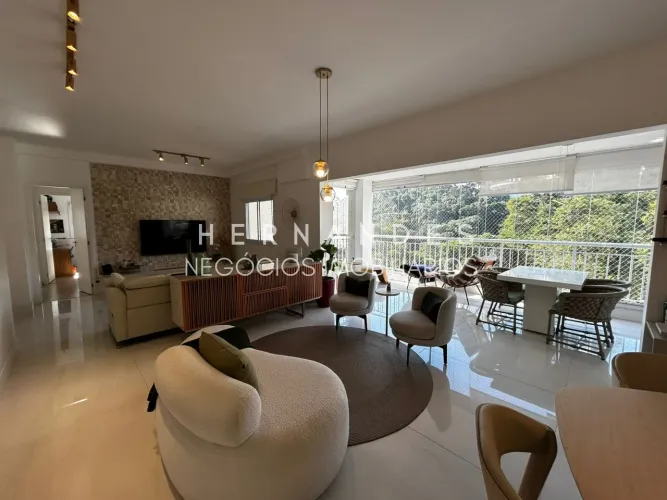 Apartamento 3 quartos, 1 suíte, 3 salas, 4 banheiros, 2 vagas, 132m² - Ghaia Tamboré