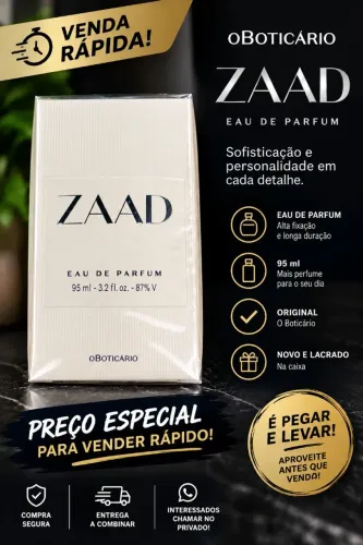 Perfume zaad masculino 