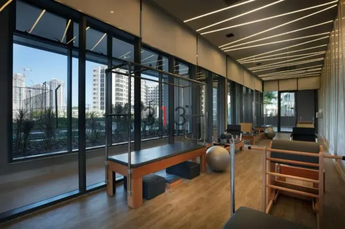 Como condominio residencial o latitud vem reafirmar as concepcoes do bairro onde esta inse