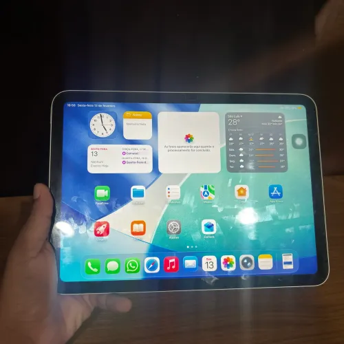 Vendo Excelente IPad 10 Prata 64GB