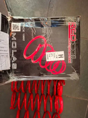 Conjunto de molas esportivas RED COIL