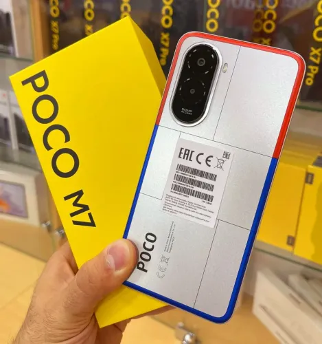 Smartphone Poco M7 256GB 8GB Bateria Longa Duração Desempenho Confiável Menor Preço