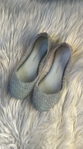 Sapatilha mini Melissa Campana Papel - tamanho 31