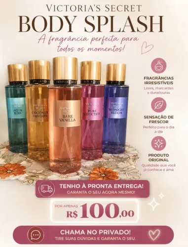 Body Splash Vitoria Secrets 
