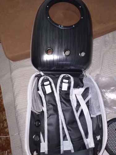 Mochila para cães e gato.