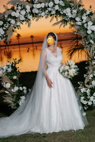 Vestido de Noiva Modelo Tâmara - O Início do Seu Capítulo Mais Lindo!