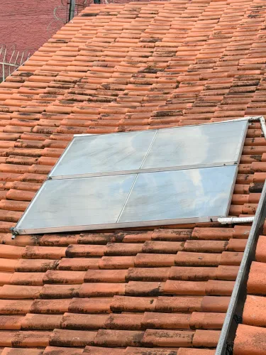 Placa Solar Água Aquecimento