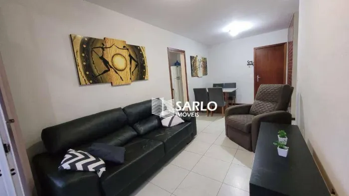 Apartamento de 2 quartos mobiliado para locação em Santa Helena.