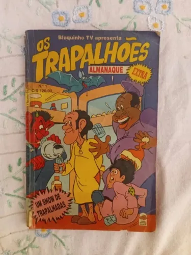 gibi os Trapalhões Almanaque extra nº 1 bloch