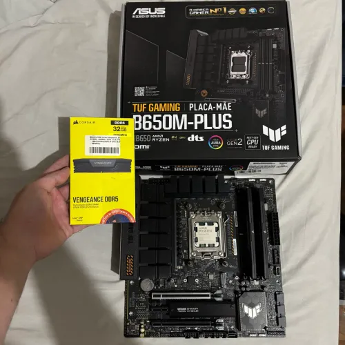 Kit AM5 Ryzen 7700 32gb ram b650m TUF