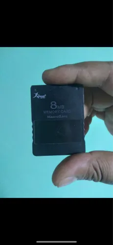 Memory card 8 mb de memória pra PlayStation 2