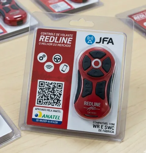Controle Redline Longa Distância 1200 JFA Completo Som