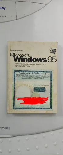 Manual Antigo Windows 95 Original 