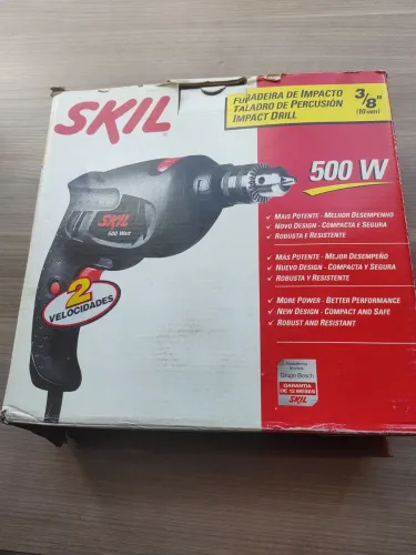 FURADEIRA SKIL 500W, SEMI-NOVA