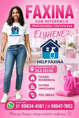 "DIARISTA" "FAXINEIRA"?
